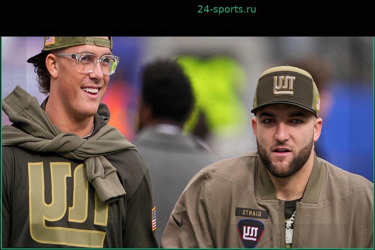 Неловкие фотосессии: Джакссон Дарт и Кэм Скаттебо из Giants участвуют в новом тренде